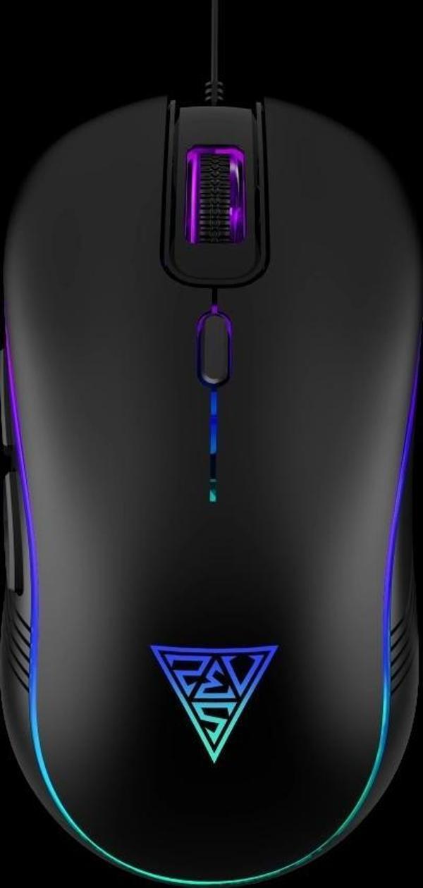Gamdıas Aura Gs3, Çok Renkli Aydınlatma,  Usb Kablolu, 6 Tuşlu, Gaming Mouse, 3600dpı, Siyah - Image 1