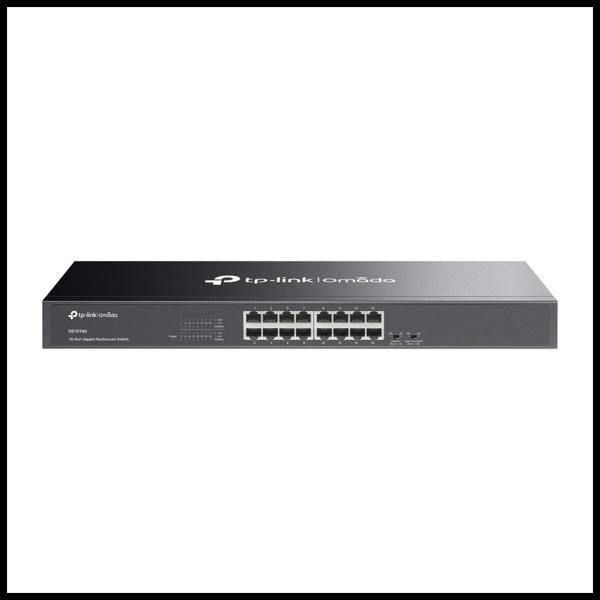 Omada Ds1016g, 16 Port Gigabit,  Yönetilemez, Rackmount Metal Kasa Switch - Image 1