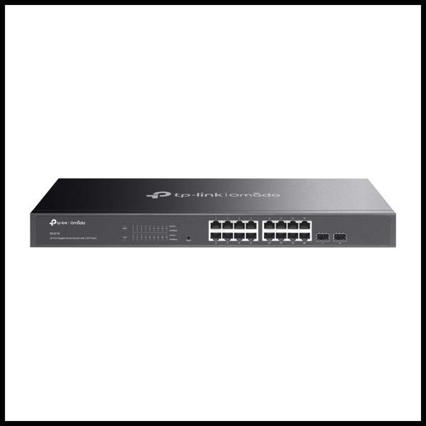 Omada Sg2218, 16 Port Gigabit, 2port Gigabit Sfp, Yönetilebilir, Rackmount Metal Kasa Switch - Image 1