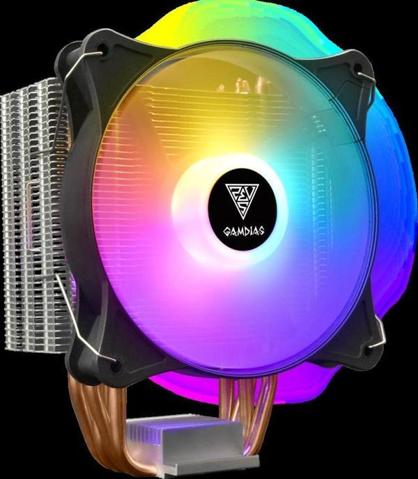 Gamdıas Boreas E1-410 Lite, Argb, 120mm, Cpu  Kule Tipi Hava Soğutma, Doğrudan Temas Teknolojisine S - Image 1