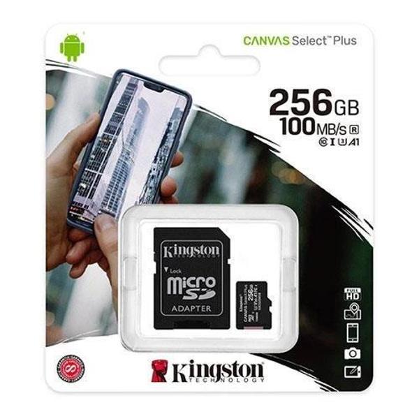 256 Gb Kıngston Canvas Select Plus Mıcro Sd Card Cl10 Sdcs2/256gb - Image 1