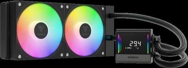 Gamdıas Chıone E4-240, 240mm, Argb, 2 Fanlı, Dijital Ekran, Cpu Sıvı Soğutma - Image 1