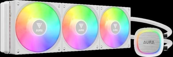 Gamdıas Aura Gl360 V2 Wh, White Edition, 360mm,  Rgb, 3 Fanlı, Cpu Sıvı Soğutma - Image 1