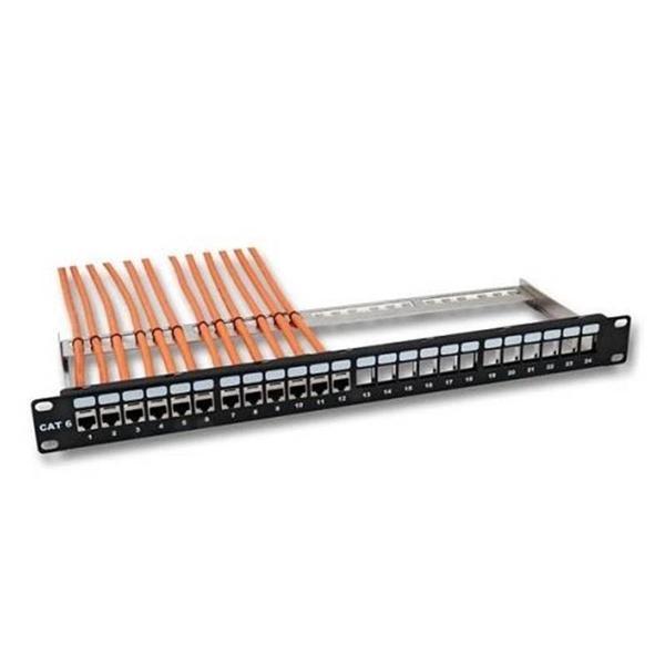 Uranıum 24 Port Ub24-3824l Cat6 Boş Patch Panel (10c-sb1u24pcat6ure1a) - Image 1