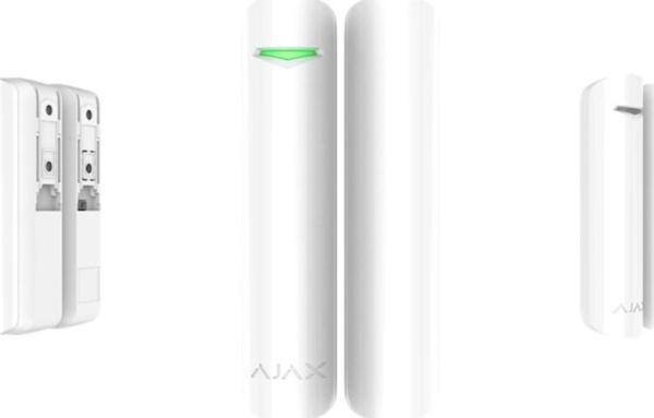 Ajax, Doorprotect Plus, Kablosuz Darbe Dedektörü,  Beyaz - Image 1