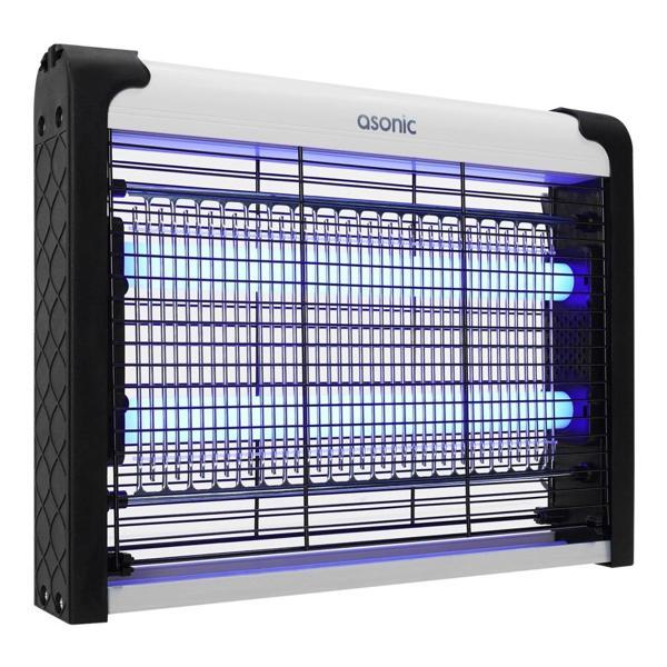 Asonıc As-a28, Siyah, 4w, 2000v, Masaüstü, Zincir Askılı, 2adet Uv Mor Işıklı, Siyah Kasa, Sinek Öld - Image 1