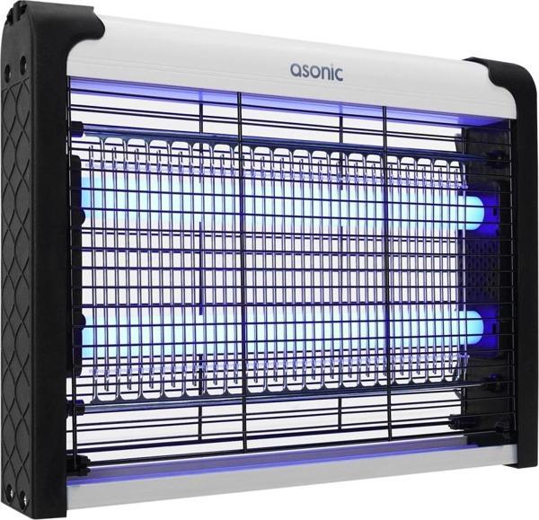 Asonıc As-a28, Siyah, 4w, 2000v, Masaüstü, Zincir Askılı, 2adet Uv Mor Işıklı, Siyah Kasa, Sinek Öld - Image 1