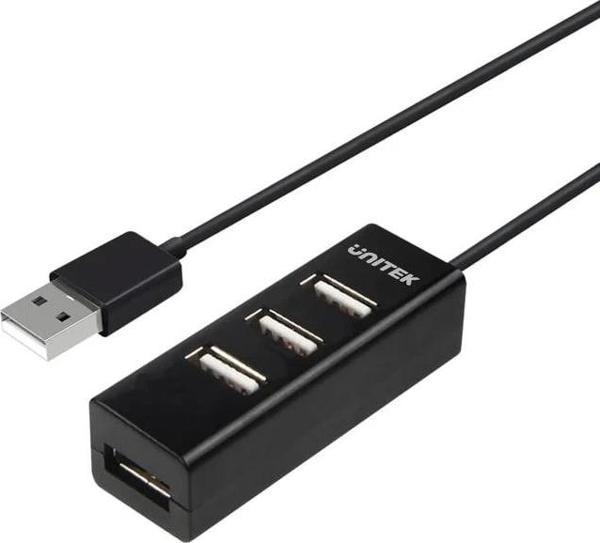 Unıtek Type-a To 4 Port Usb2.0 Hub 80cm Kablo (y-2140) - Image 1