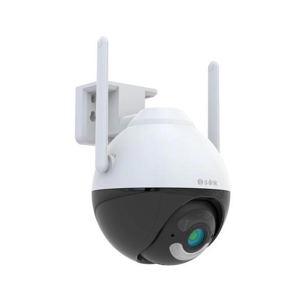 S-lınk Sl-ptz04, Akıllı Güvenlik Kamerası, Wifi, 4mpix, 3.6mm Lens, 25m. Gece Görüşü, Hareket Algıla - Image 1