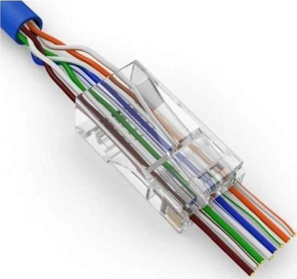 S-lınk Sl-cob25p, Rj45, Yeni Nesil Jac, Utp, Cat6, (100lü Paket) - Image 1