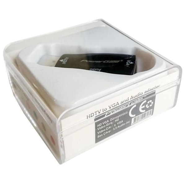 Powergate Pg-htv01, Hmdı To Vga Çevirici Adaptör - Image 1