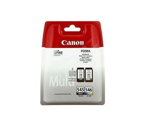 Canon Pg-545/cl-546 Multıpack Murekkep Kartus 2 Lı + Kagıt Hedıyelı - Image 1