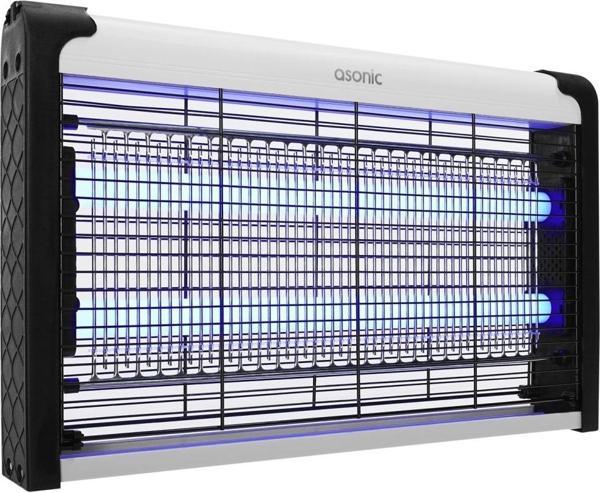 Asonıc As-a29, Siyah, 6w, 2000v, Masaüstü, Zincir Askılı, 2adet Uv Mor Işıklı, Siyah Kasa, Sinek Öld - Image 1