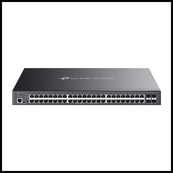 Omada Sg3452p, 52 Port Gigabit,  48 Port Gigabit Poe+, 384w, 4 Port Sfp L2+ Yönetilebilir, Rackmount - Image 1