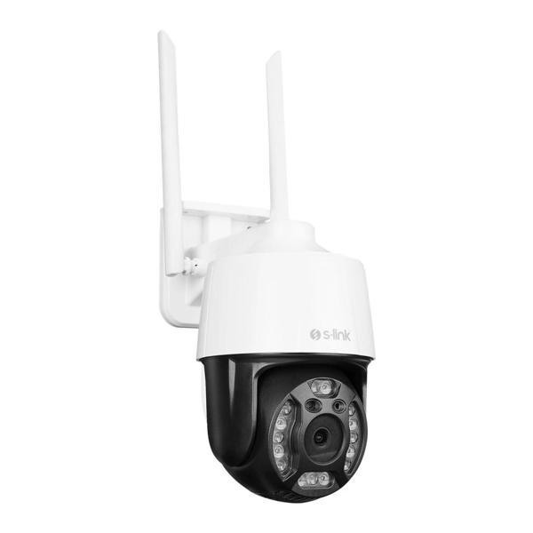 S-lınk Sl-ptz02, Akıllı Güvenlik Kamerası, Wifi, 3mpix, 2,8mm Lens, 25m. Gece Görüşü, Hareket Algıla - Image 1