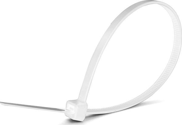 200Mm X 4,5Mm Beyaz Plastik Kablo Bağı (100 Lü Paket) - Image 1