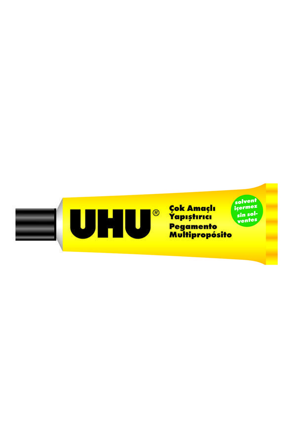 Uhu Genel Amaçlı Sıvı Yapıştırıcı 33 Ml Solventsiz 34120 - Image 1