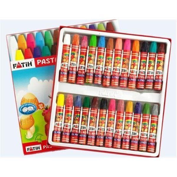 Fatih Pastel Boya 24 Renk King Size Kutulu FA50340PB24RKS - Image 1
