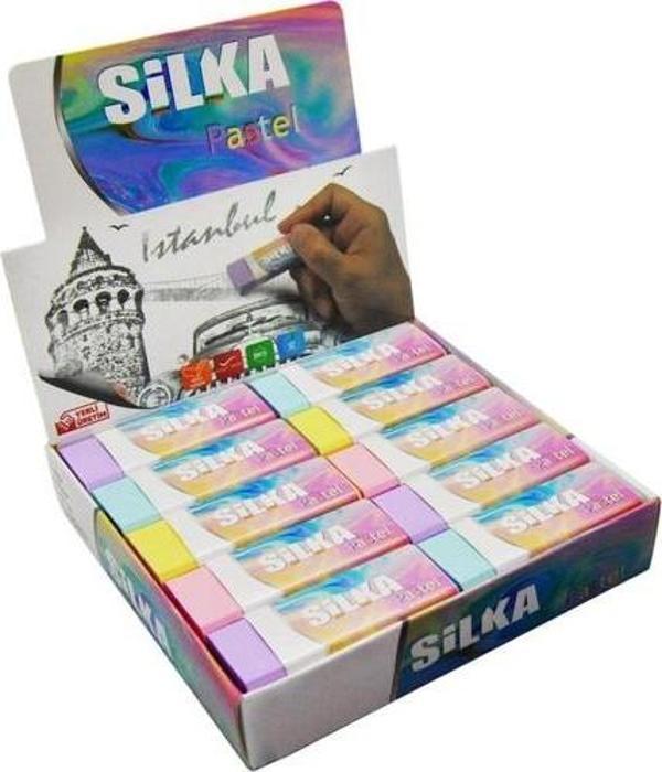 Silka Silgi Pastel 4 Renk (30 Lu Paket) Art.45 - Image 1