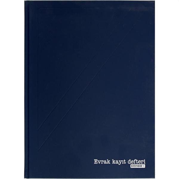 Bayındır Evrak Kayıt Defteri 24X34 Cm 72 Yaprak BCD0170 - Image 1