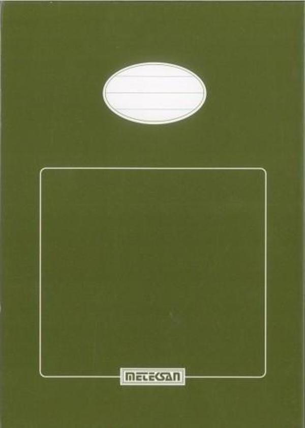 Meteksan A4 Bloknot Karton Kapak Çizgili 50 Yaprak (12 Li Paket) - Image 1