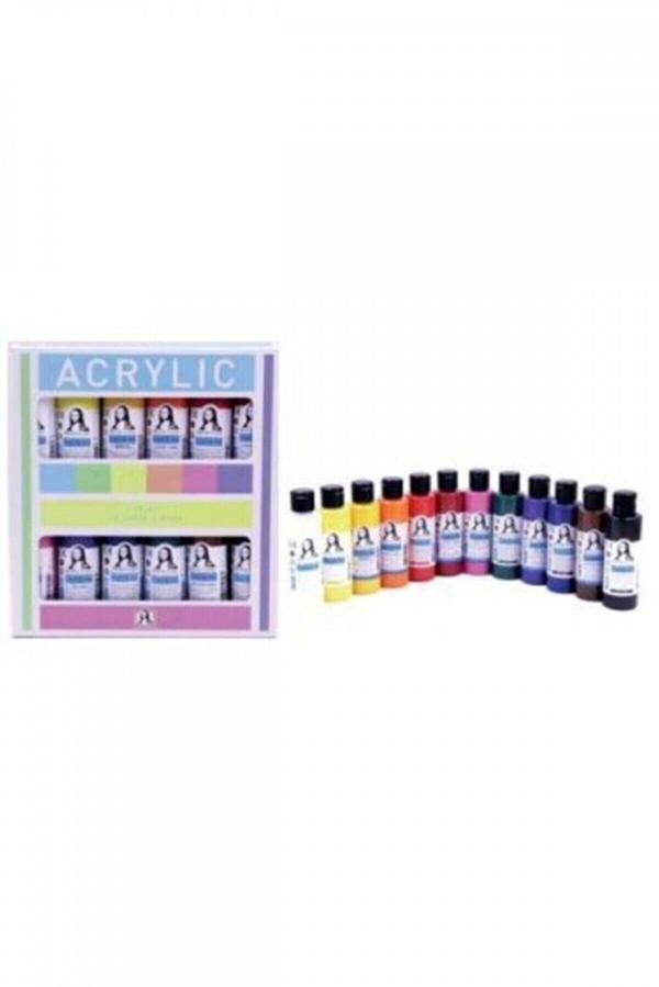 Südor Monalisa Akrilik Boya 12X70 Ml Karışık Set SD150-X12 - Image 1