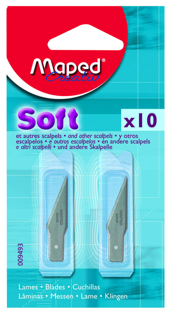 Soft Kesici Kretuar Bıçağı Yedek Bıçağı 10 Lu 3154140094935 - Image 1
