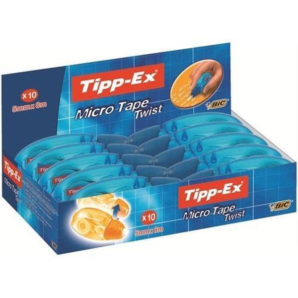 Tipp-Ex Micro Tape Twist Şerit Daksil 10 Lu 8706151 (1 Paket 10 Adet) - Image 1