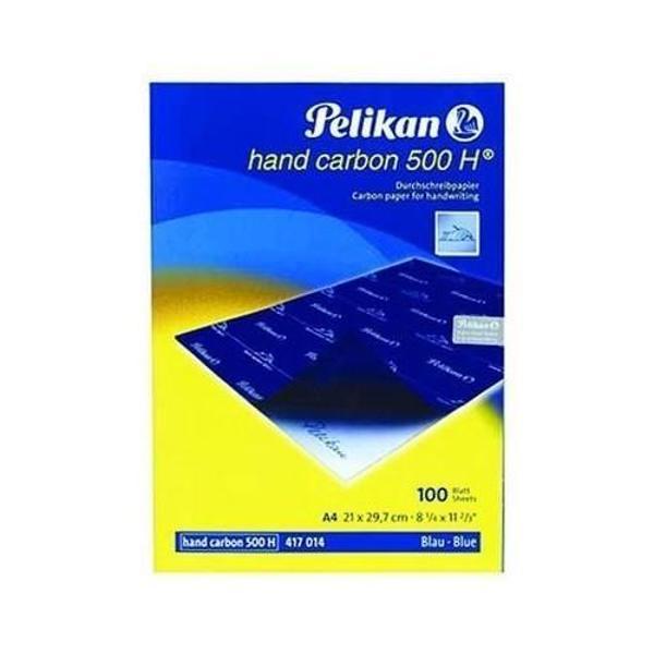 Pelikan 500-H A4 Karbon Kağıdı Hand Mavi 100 Lü Pl417014Crma (1 Paket 100 Adet) - Image 1