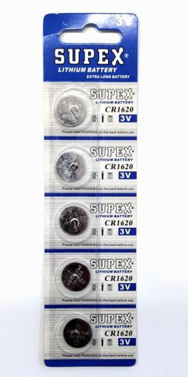 Cr1620-C5 3V Lityum Düğme Pil 5 Li Paket - Image 1