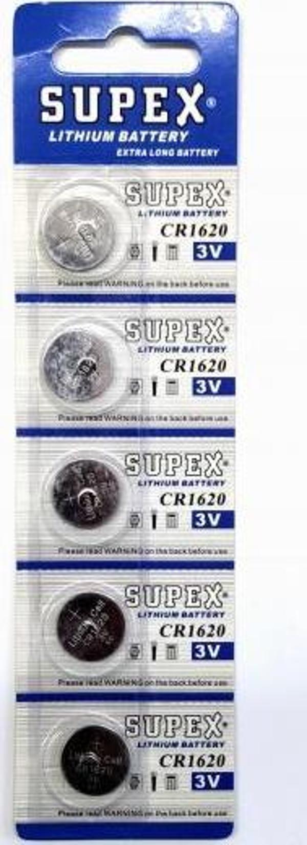 Cr1620-C5 3V Lityum Düğme Pil 5 Li Paket - Image 1
