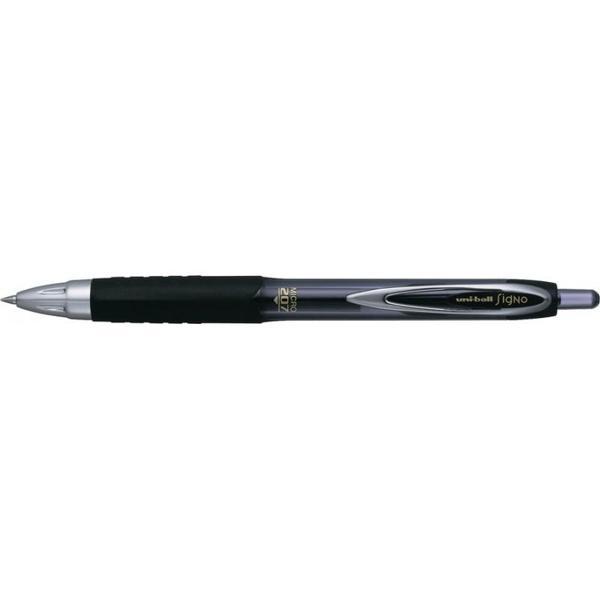 Uni-Ball Umn-207 Roller Kalem Signo 207 Micro Jel Mekanik 0.5 Mm Siyah (12 Li Kutu) - Image 1