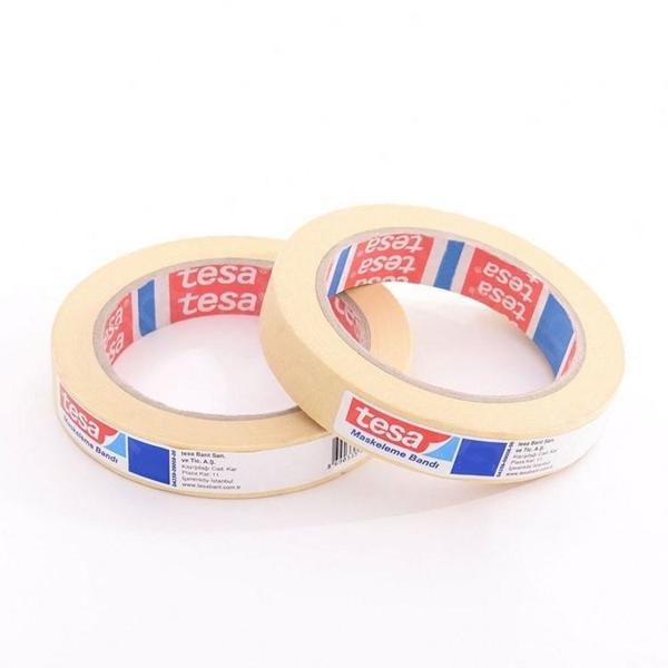 Tesa Krepe Kağıt Bant 60 Derece İsıya Dayanıklı 18Mm X 35Mt 04345-00016 (1 Adet) - Image 1