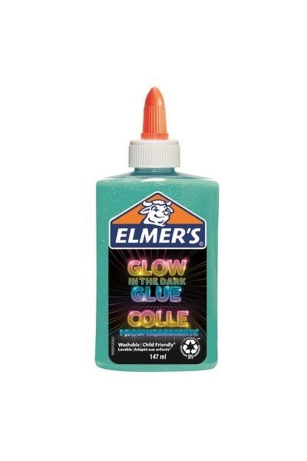 ElmerS Karanlıkta Parlayan Yapıştırıcı Slime Mavi 147ML 2162078 - Image 1