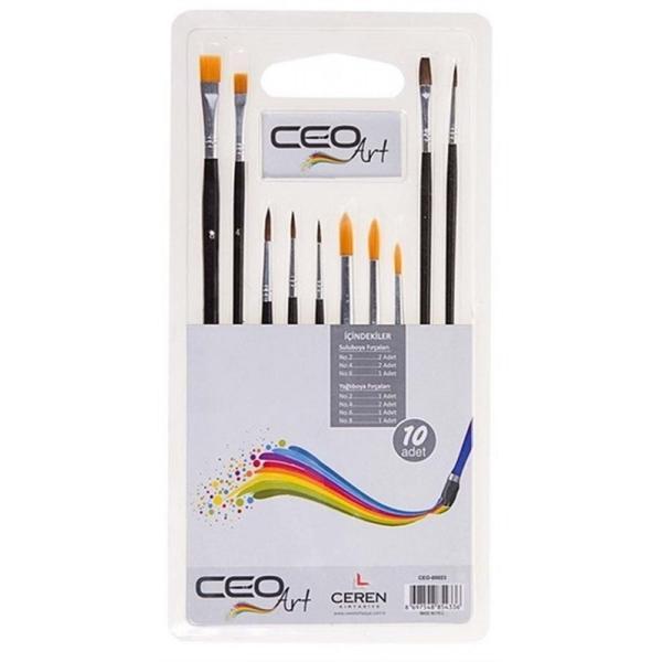 Ceoart Fırça Seti 10 Lu Set 1576 - Image 1