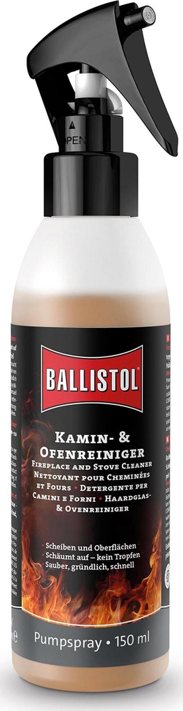 Ballistol Kamofix 150ml Şömine Soba Izgara Temizleyici Sprey - Image 1