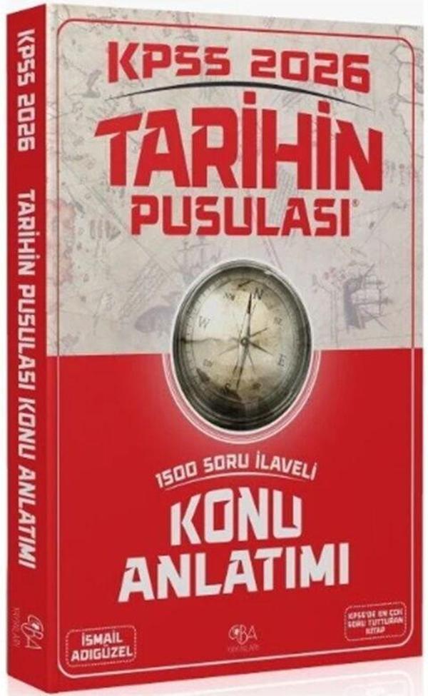 CBA Akademi 2026 KPSS Tarihin Pusulası Konu Anlatımı - CBA Akademi Yayınları - Image 1