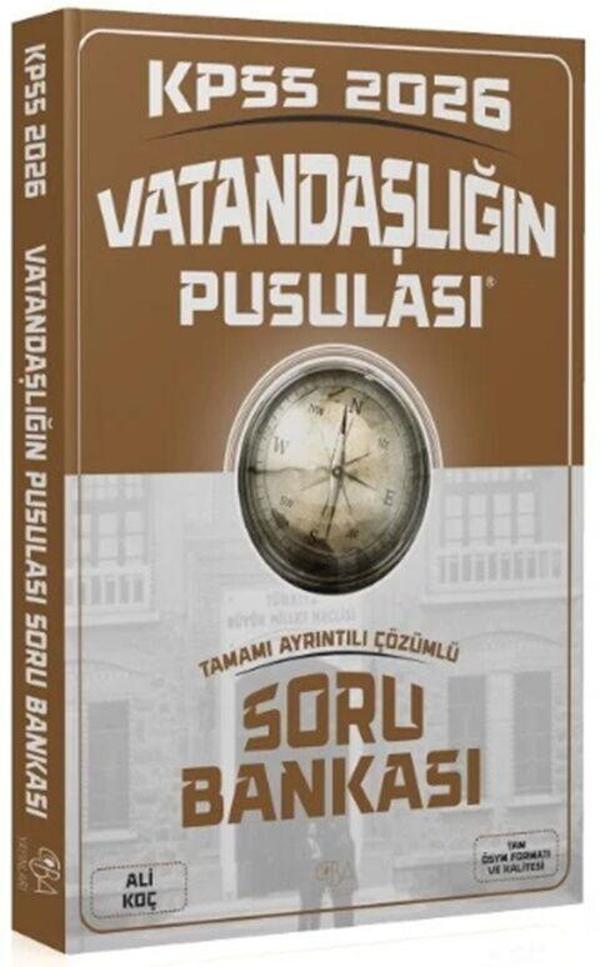 CBA Akademi 2026 KPSS Vatandaşlığın Pusulası Soru Bankası - CBA Akademi Yayınları - Image 1