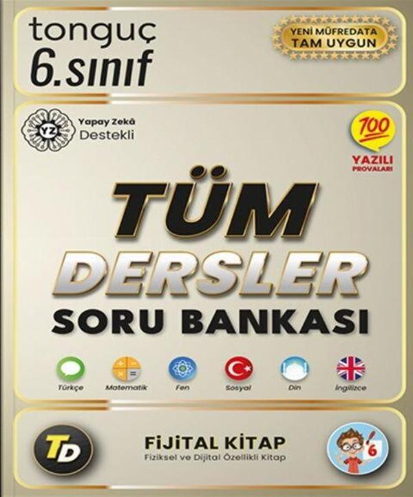 Tonguç Akademi 6. Sınıf Tüm Dersler Soru Bankası - Tonguç Akademi - Image 1