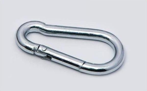 Yaylı Karabina, Çengel, Kanca 4mm - 50 Adet - Image 1