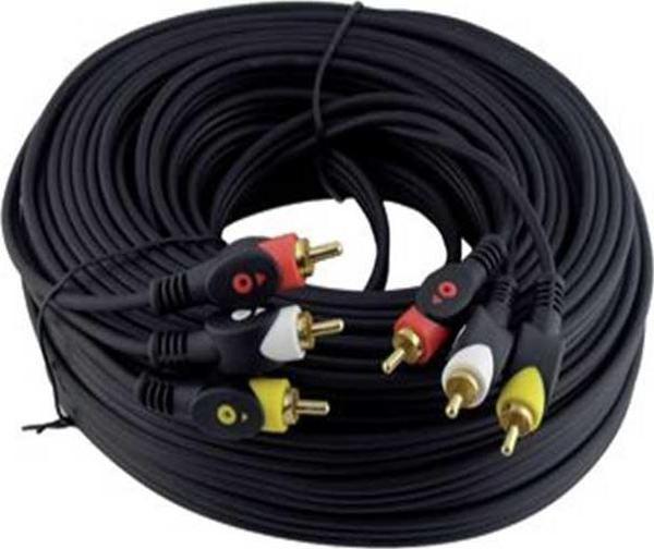 3 RCA + 3 RCA 1.KALİTE 20 METRE KABLO (2818) - Image 1