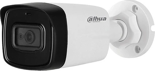 Dahua (HAC-HFW1500TL-A-0360B-S2) 1/2.7 Cmos 5mp 3.6mm Hdcvı IP67 Ir Starlıght Sesli Bullet KAM.80MT. - Image 1