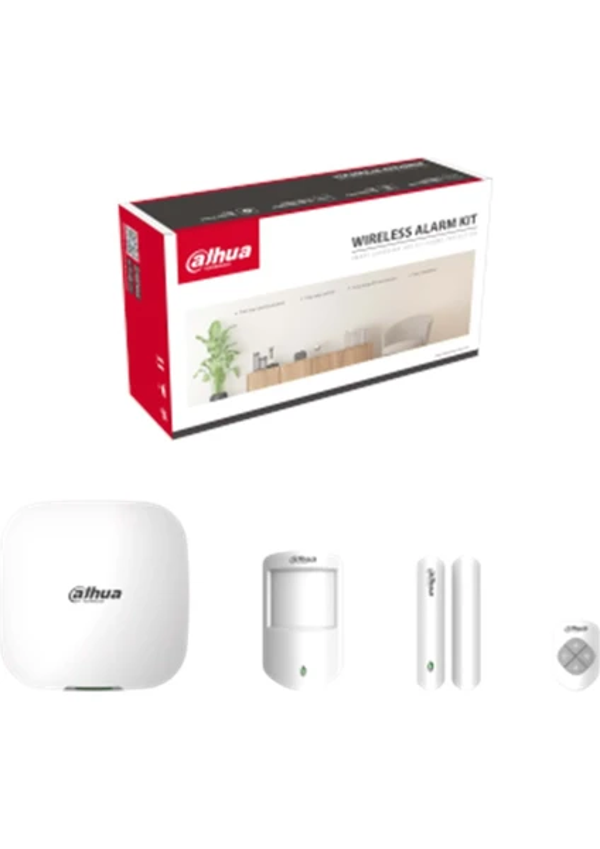 Dahua DHI-ART-ARC3000H-03-FW2(868) Alarm Kit (1 Mk 1 Pır 1 Kumanda 1 Panel) Wifi+2G +3G+4G Alarm Set - Image 1