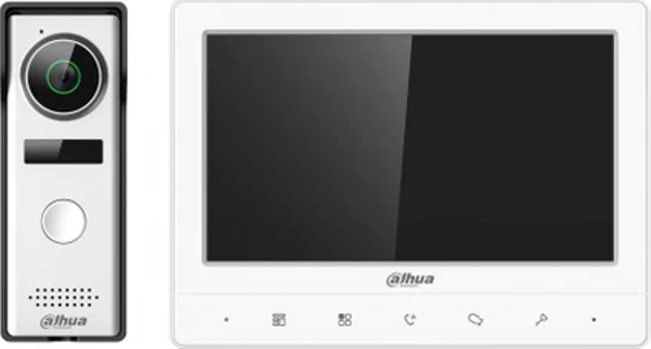 Dahua Dhı-kta02 Analog Villa Kit 7ınc Tft Ekran - Beyaz - Image 1