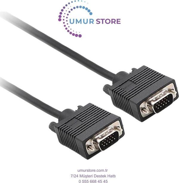Philips Swv6139h/93 Siyah 3+6 Erkek-Erkek 15 Pin 10 Metre Vga Kablo - Image 1