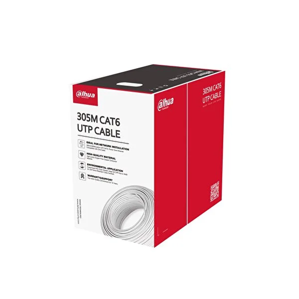Dahua Pfm923i-6un-c 305m Utp Cat6 Lszh Cpr E Kablosu - Image 1