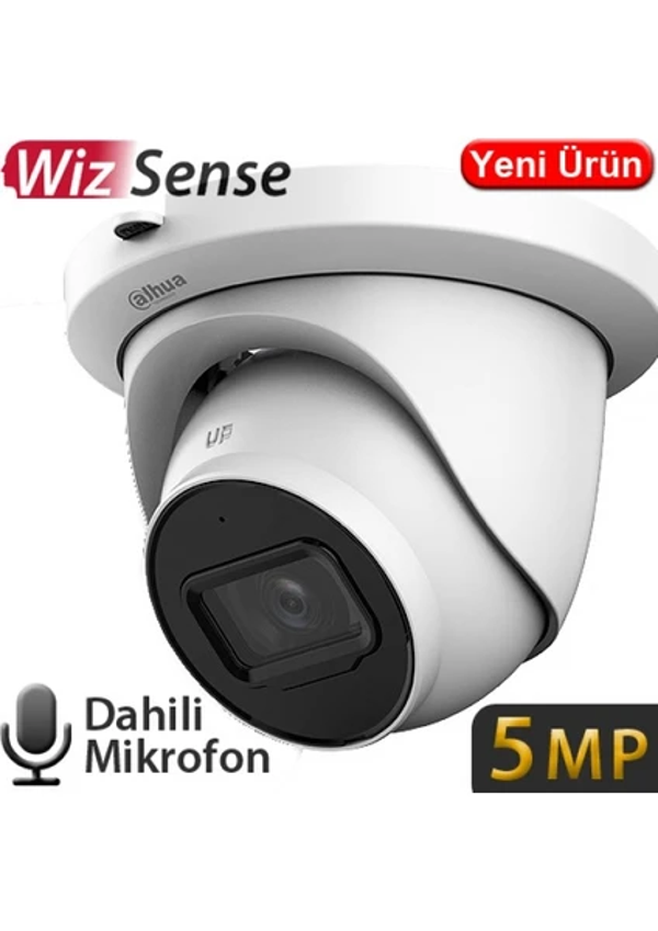 IPC-HDW2541T-S-0280B-S2 5mp Sesli Dome 1 IPC-HDW2541T-S-0280B-S2 5mp Sesli Dome 2 Dahua IPC-HDW2541T - Image 1