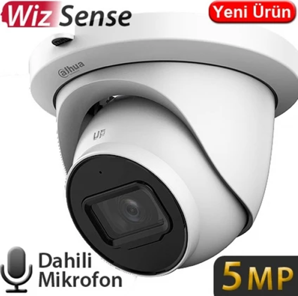 IPC-HDW2541T-S-0280B-S2 5mp Sesli Dome 1 IPC-HDW2541T-S-0280B-S2 5mp Sesli Dome 2 Dahua IPC-HDW2541T - Image 1