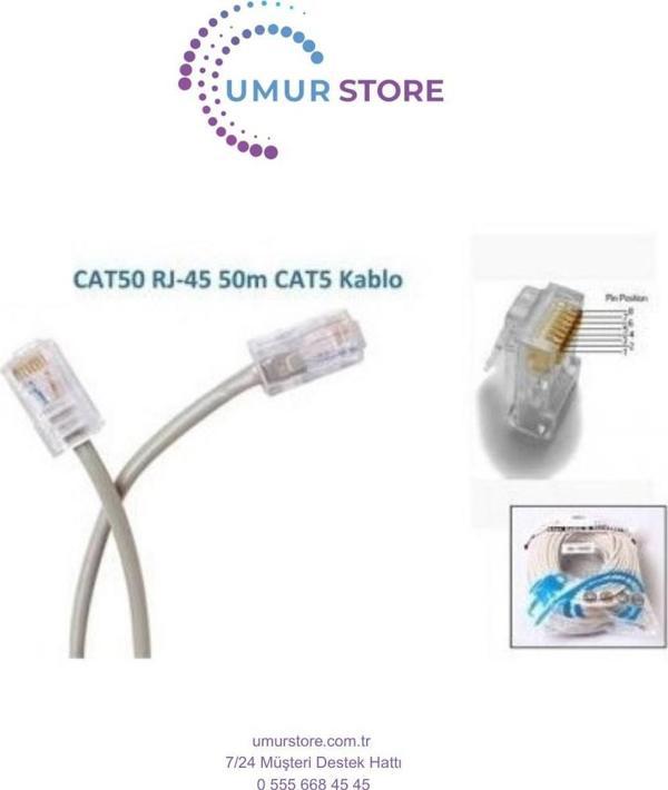 50 Metre Cat5 Utp Patch Cord Kablosu - Image 1