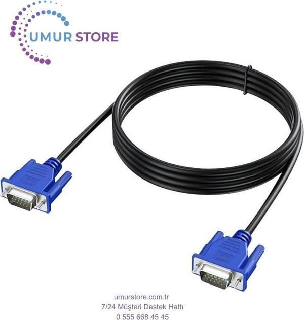 VGA Kablo 15 Pin / 3 Metre Poşetli - Image 1